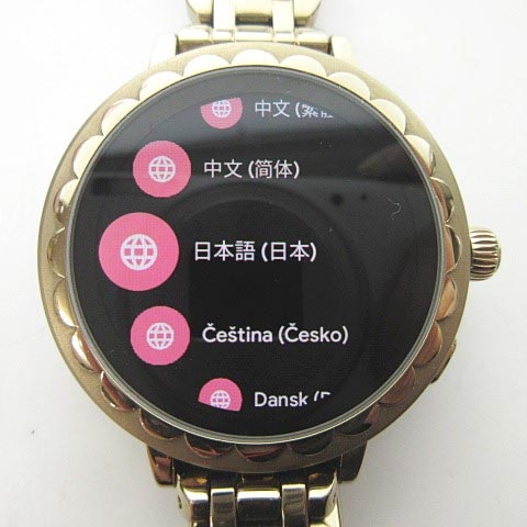 ケイトスペード/kate spade タッチスクリーンスマートウォッチ 緩ま 