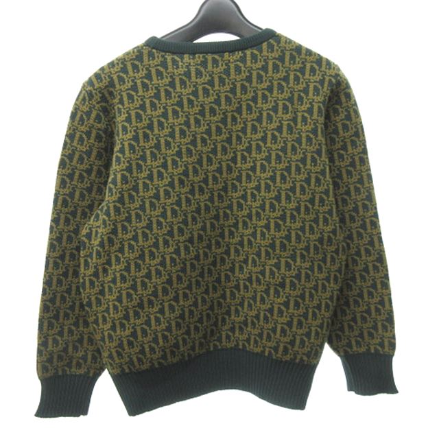 クリスチャンディオール Christian Dior トロッター 総柄 ウール 