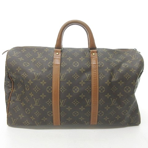 総レザー ルイヴィトン 熱さ モノグラム ボストンバッグ キーポル45  