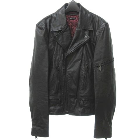 未使用品 マークジェイコブス MARC JACOBS タグ付 レザージャケット 