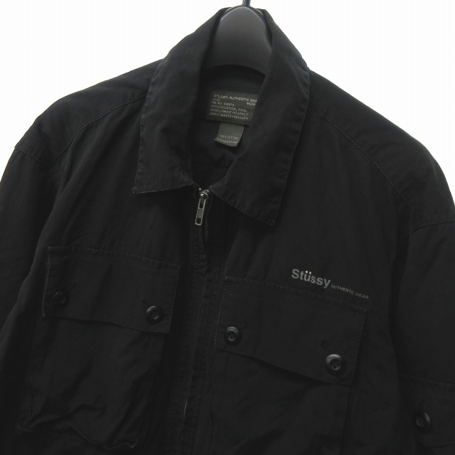 ステューシー STUSSY ヴィンテージ AUTHENTIC GEAR ジャケット ジップ