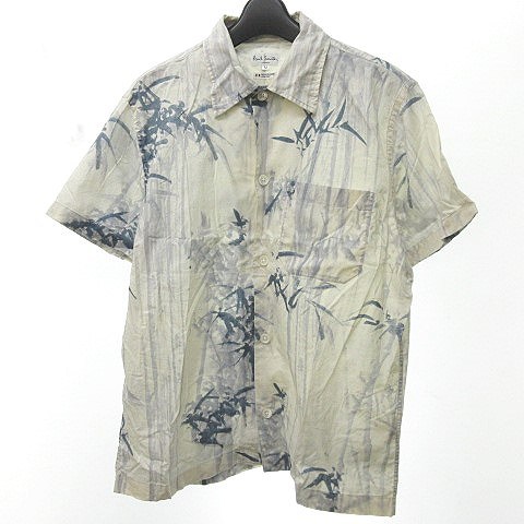 ポールスミス シャツ 和柄 希少 ポールスミス 20yearsシャツ 和柄 金魚