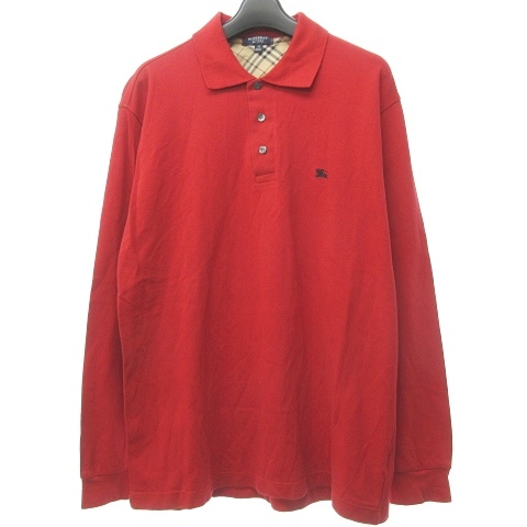 バーバリー ロンドン BURBERRY LONDON 美品 ポロシャツ ロング