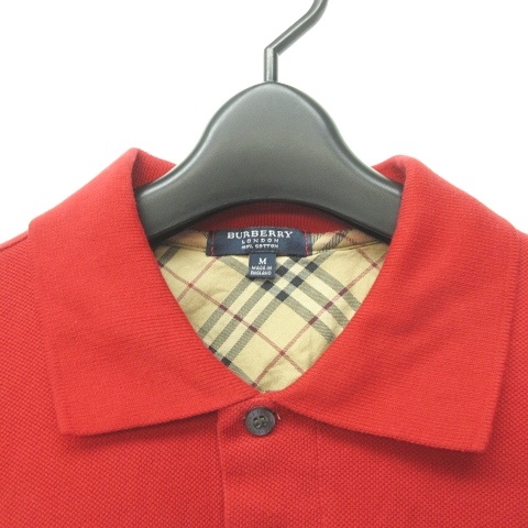 バーバリー ロンドン BURBERRY LONDON 美品 ポロシャツ ロング