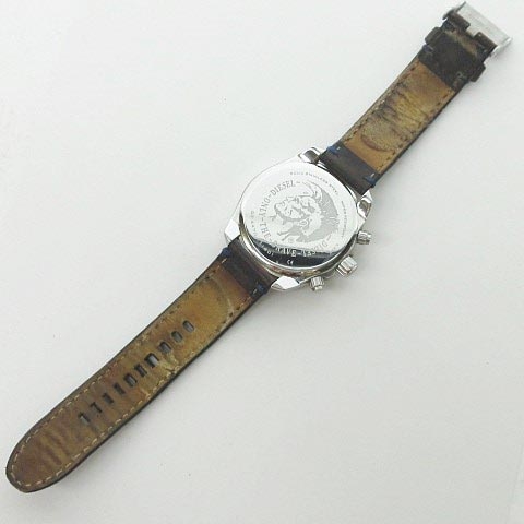 美品⚫︎DIESEL dz4470クロノグラフ レザーベルト 時計 ディーゼル/Diesel/腕時計/MS9/メンズ/DZ4470/クォーツ/クロノ