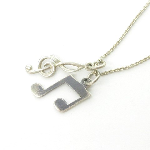 ポールスミス Paul Smith シルバー 925 音符モチーフ チェーン ネックレス 0612 Rrr メンズ レディース 023 ベクトルパーク