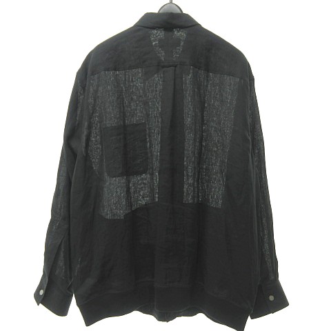 エルメス HERMES 国内正規品 美品 リネン ジップアップ シャツ  