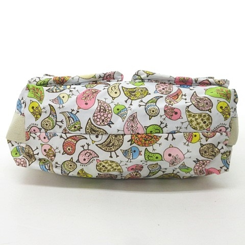 【レスポートサック】鳥 バード柄 総柄 ショルダーバッグ 星 カーキ×カラフル レスポートサック LesportSAC ショルダーバッグ クロスボディ 鳥
