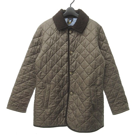 ラベンハム Lavenham キルティング ジャケット コート 中綿 コーデユロイカラー 国内正規品 茶 ブラウン 36 約s 0623 Rrr メンズ 023 ベクトルパーク