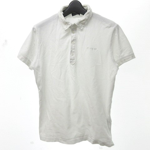 DIESEL ディーゼル ダメージ加工 Tシャツ XL グレー グランジ y2K