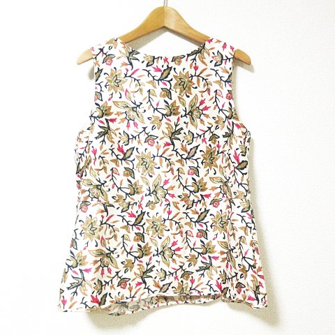 トリーバーチ TORY BURCH シャツ ブラウス ノースリーブ 花柄 総 トリーバーチ TORY BURCH シャツ ブラウス ノースリーブ 花柄 総