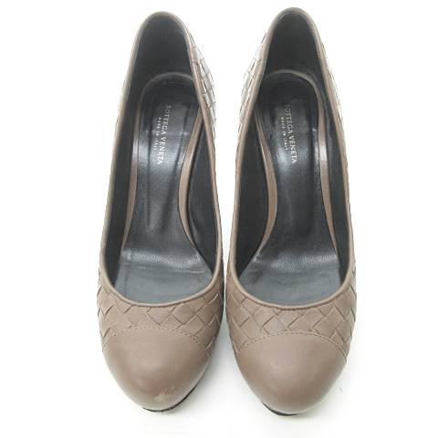 ★ボッテガヴェネタ　イントレチャート　パンプス ボッテガヴェネタ(BOTTEGA VENETA)ボッテガヴェネタ イントレ