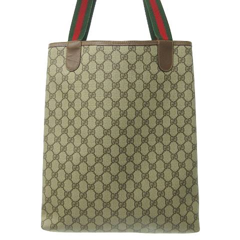 グッチ GUCCI ヴィンテージ オールドグッチ シェリーライン トート 