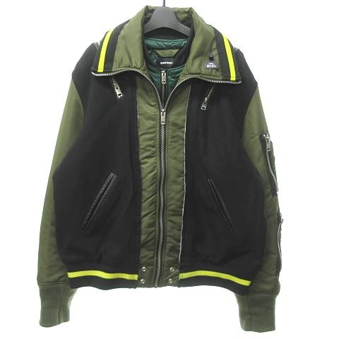 ディーゼル DIESEL フライトジャケット ミリタリー MA-1 ブルゾン 