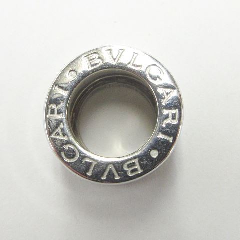 ブルガリ BVLGARI B-ZERO1 ペンダントトップ チャーム 750 ホワイト  