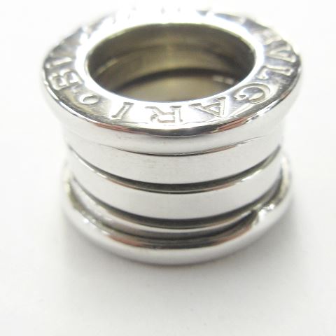 ブルガリ BVLGARI B-ZERO1 ペンダントトップ チャーム 750 ホワイト  