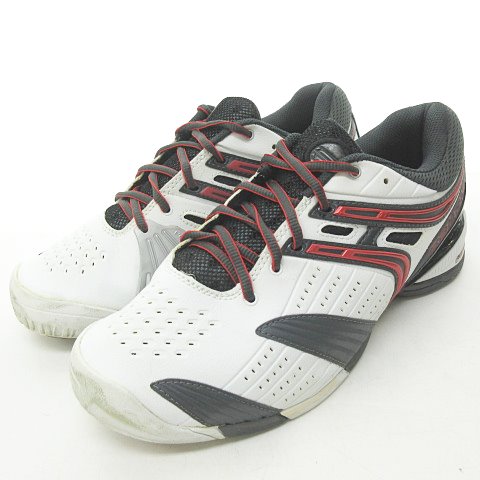 バボラ Babolat テニスシューズ スニーカー Michelin 白 赤 ホワイト レッド 26 5cm 1122 メンズ 023 ベクトルパーク