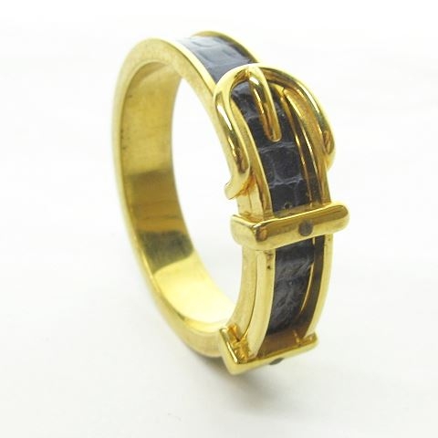 エルメス HERMES ブックルセリエ スカーフリング ベルトモチーフ  