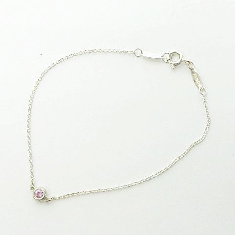 ティファニー TIFFANY & CO. 美品 カラーバイザヤード ピンク 