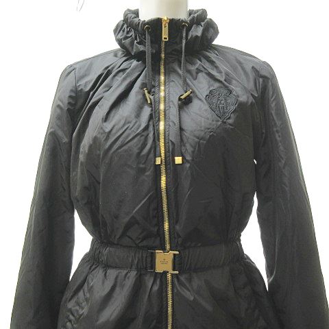グッチ GUCCI ベルト付き エンブレム ナイロン ジャケット ブルゾン 