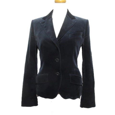 ポールスミス ブラック Paul Smith BLACK ベロア ジャケット 3B 黒 