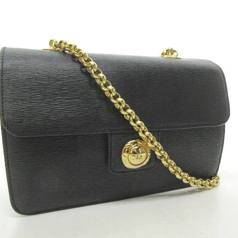 クロエ CHLOE ヴィンテージ 2WAY チェーン ショルダー バッグ 