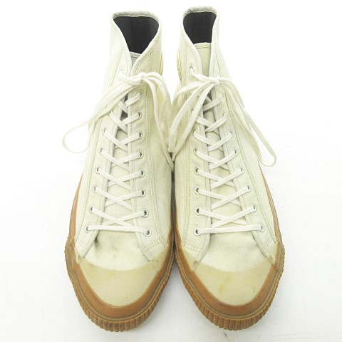 オールドジョー OLDJOE ハイカット キャンバス スニーカー 生成り 