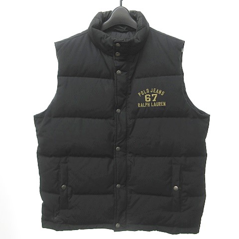 Polo Jeans ポロ ラルフローレン ダウンベスト ポロジーンズ 黒