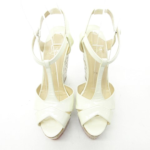 クリスチャンルブタン Christian louboutin 美品 MARINA LIEGE 140 コ  