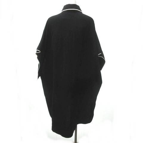 バーバリー BURBERRY 近年 美品 TBロゴ ポンチョ型 オーバーサイズ  