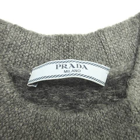PRADAプラダ千鳥格子のセーター - 長袖