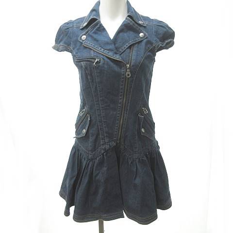 バーバリーブルーレーベル BURBERRY BLUE LABEL デニム ダブル  