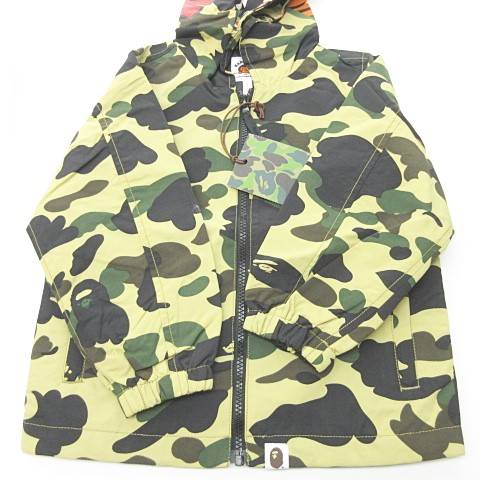 未使用品 アベイシングエイプ A BATHING APE bape kids ナイロン 