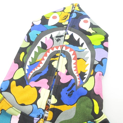 未使用品 アベイシングエイプ A BATHING APE bape kids シャーク  