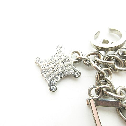 CELINE セリーヌ　マカダム　シルバー925 ブレスレット CELINE】セリーヌ ヴィンテージ SS マカダム ブレスレット