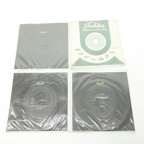 コンパクト盤 7インチ シングル レコード 11枚セット ビートルズ イエローサブマリン ミスタームーンライトほか 歌詞カード付属 アナログ 0425 メンズ レディース 023 ベクトルパーク