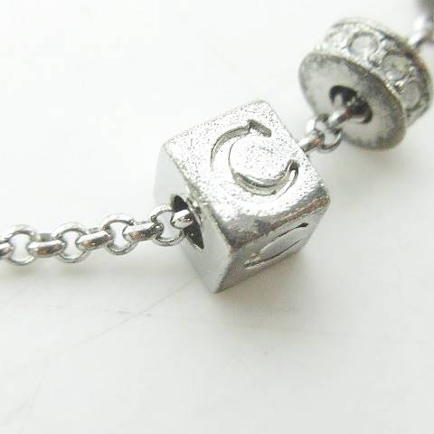 Dior ディオール Charm ペンダントネックレス シルバー 楽天市場】【中古】Christian Dior クリスチャンディオール