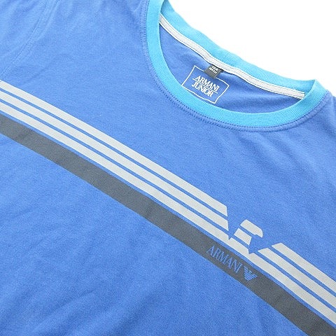 アルマーニ ジュニア ARMANI Jr Tシャツ カットソー 半袖 クルーネック 