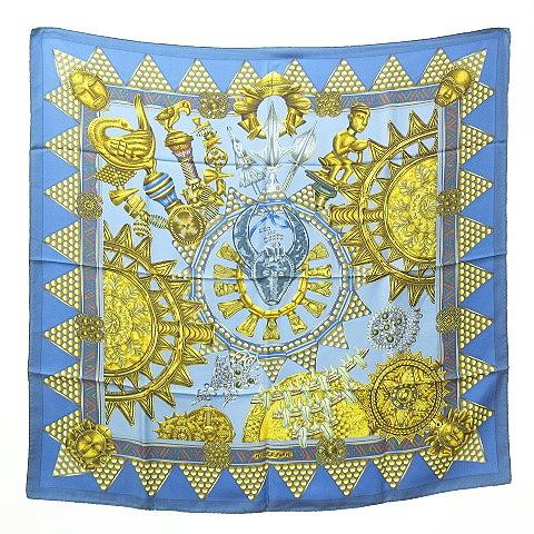 エルメス HERMES 美品 カレ90 L