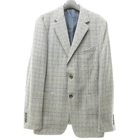 ダンヒル dunhill FITZROVIA FIT グレンチェック 2B テーラード  