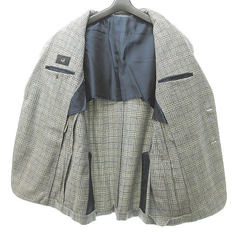 イタリア製 ダンヒル　グレンチェックジャケット ピンキーグレンチェック ダブルブレストジャケット | maison