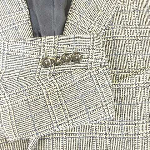 ダンヒル dunhill FITZROVIA FIT グレンチェック 2B テーラード