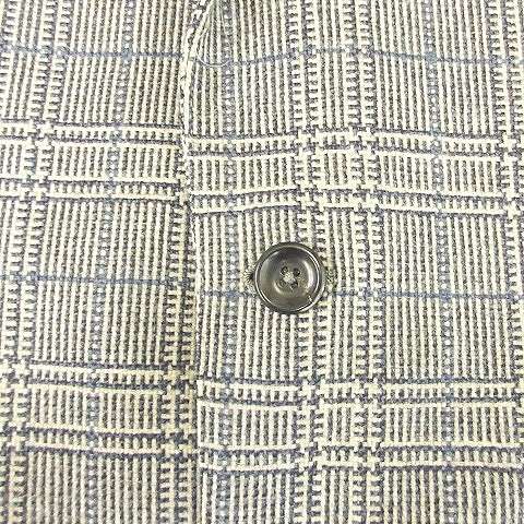 ダンヒル dunhill FITZROVIA FIT グレンチェック 2B テーラード