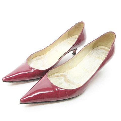 クリスチャンルブタン Christian louboutin パンプス ポインテッドトゥ 