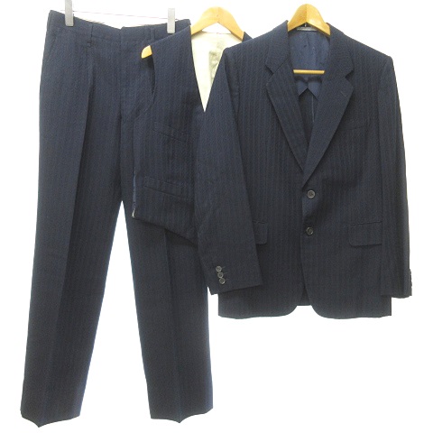 ダンヒル【定価約20万】dunhill スーツ セットアップ 3ピース S〜M位 ダンヒルdunhill スーツ セットアップ 3ピース S〜M位