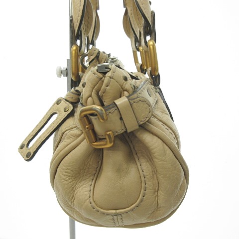 クロエ CHLOE パディントン ミニ ハンドバッグ ミニバッグ ゴート  