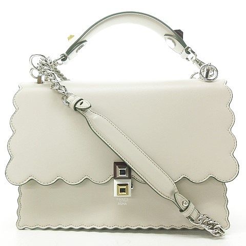 フェンディ FENDI キャナイ KAN I 2way チェーン ショルダーバッグ 