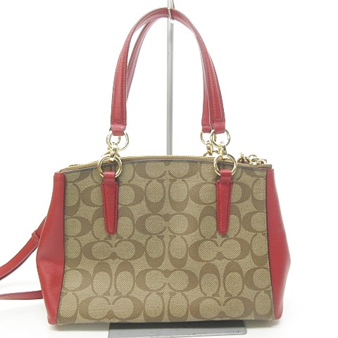 コーチ COACH 美品 F36718 ミニクリスティー 2WAY ショルダーバッグ 