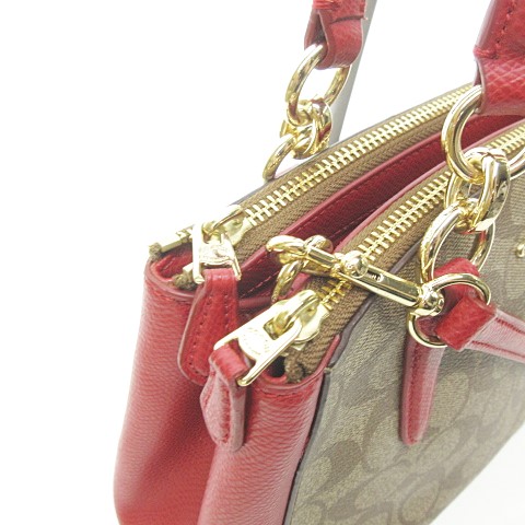 コーチ COACH 美品 F36718 ミニクリスティー 2WAY ショルダーバッグ  