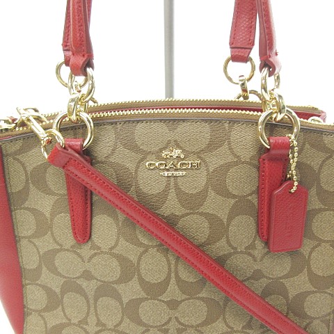 コーチ COACH 美品 F36718 ミニクリスティー 2WAY ショルダーバッグ  
